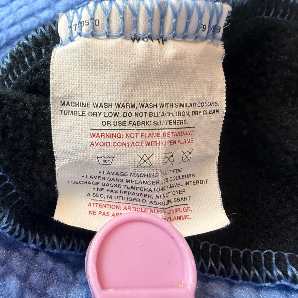 Patagonia R1 Regulator Polartec Fleece Half Zip Pullover Blue Womens Medium - Picture 9 of 13